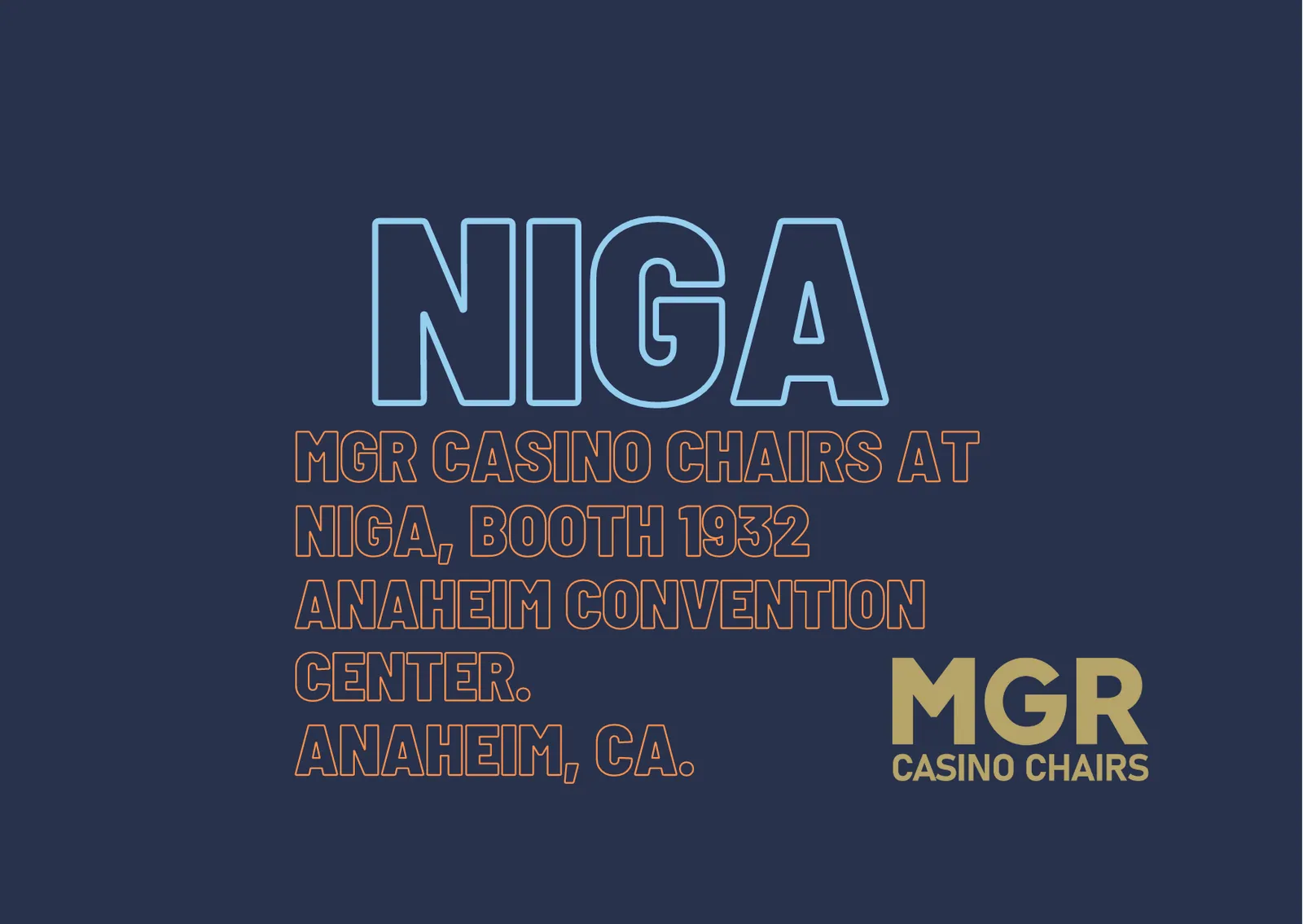 Niga tradeshow and upcoming events