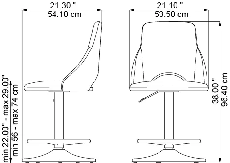 Afrodite, dimensions
