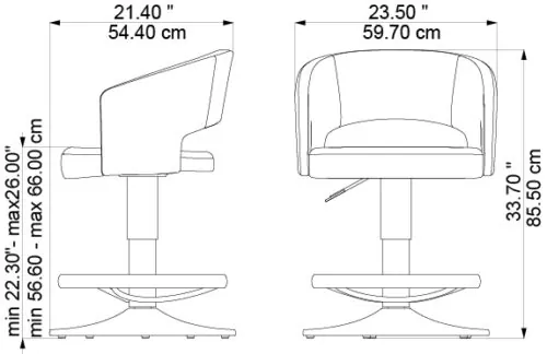 Apollo, dimensions