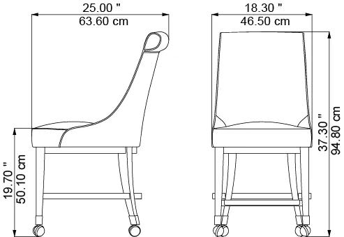 Charlotte, dimensions