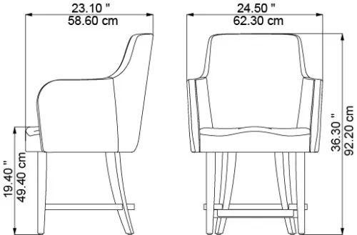 Colombo, dimensions