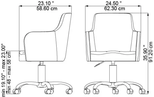 Colombo, dimensions