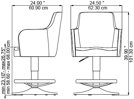 Colombo, dimensions