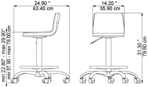 Elettra Dealer, dimensions
