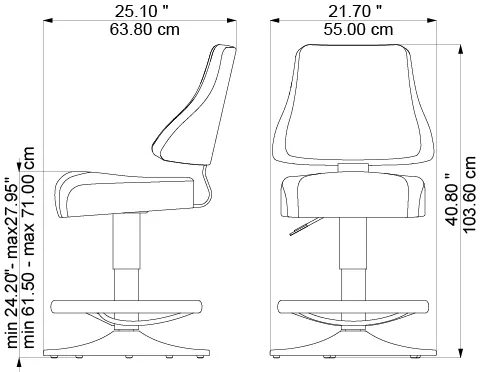 Fenice, dimensions