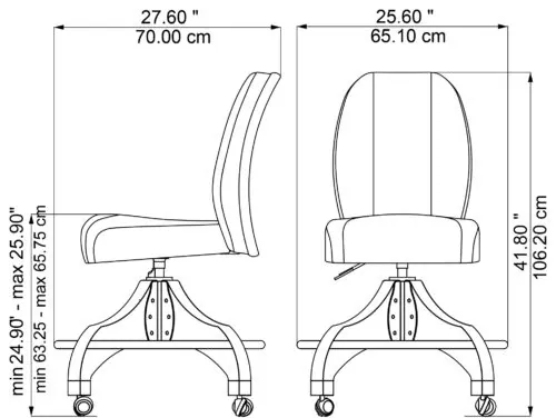 New York Royal, dimensions